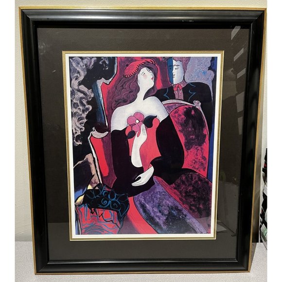 Linda Le Kinff Print Unknown Title Framed used on Park West Poster